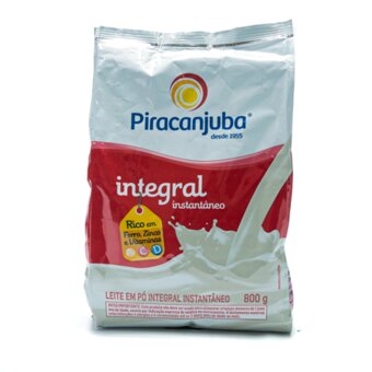 Leite em Pó Integral Instantâneo Piracanjuba 800G é aqui na Arasuper