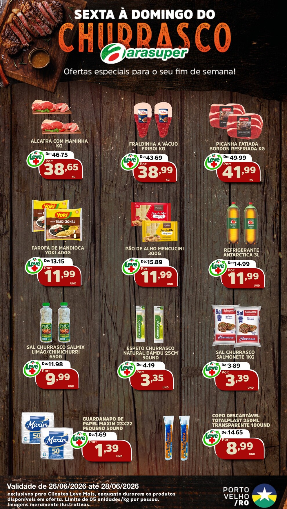 OFERTAS DE CHURRASCO 