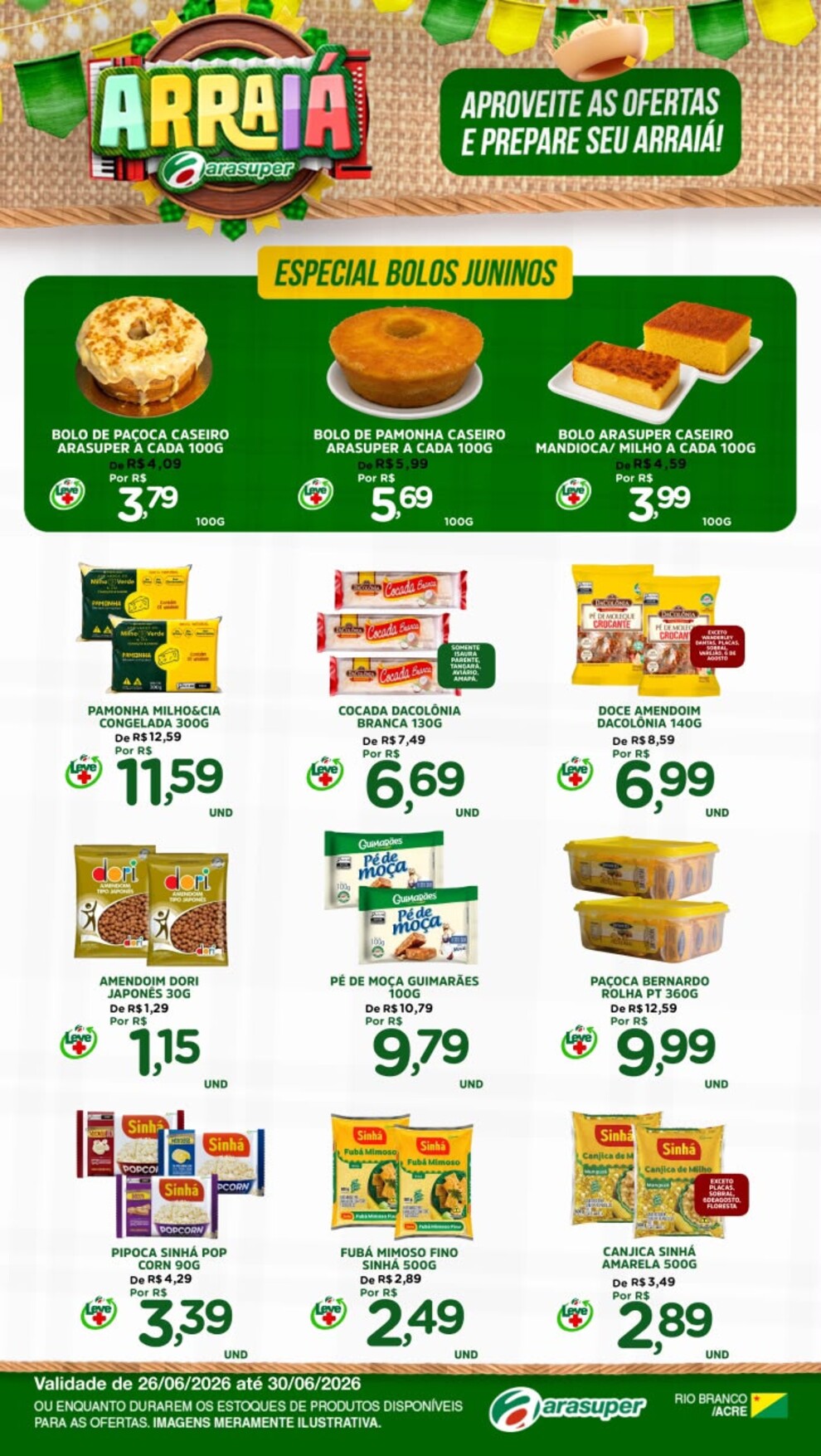 OFERTAS JUNINAS