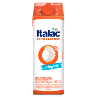 Leite Longa Vida Italac Zero Lactose Integral 1L