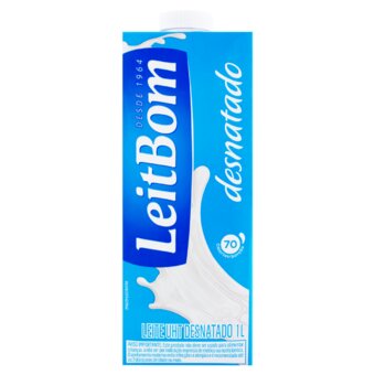 Leite Desnatado Leitbom 1L