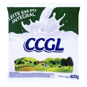 Leite Em Pó Ccgl Integral Pacote 400G