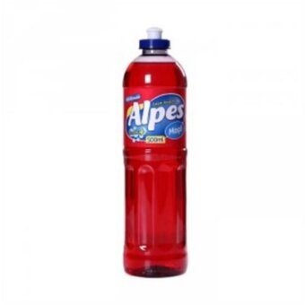 Detergente Líquido Alpes Maçã 500Ml