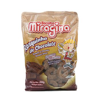 Biscoito Rosquinha Miragina Chocolate 330G
