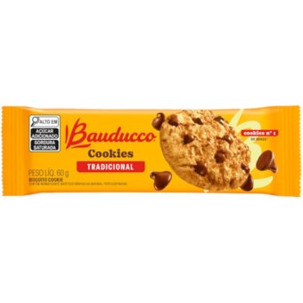 Biscoito Cookie Bauducco Original 60G
