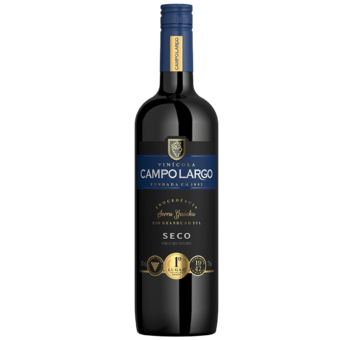Vinho Tinto Campo Largo Seco Garrafa 750Ml