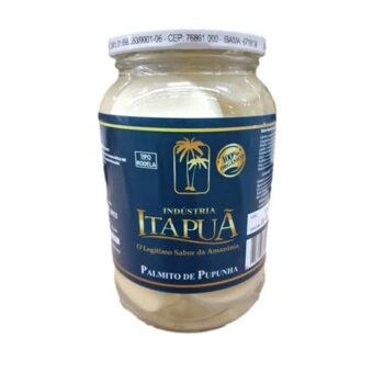 Palmito Pupunha Itapua Rodelas Vidro 300G