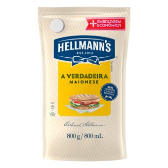Maionese Hellmanns Sachê 800g
