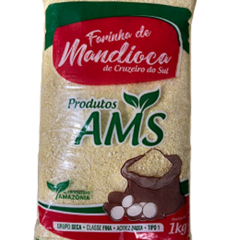 Farinha de Mandioca cruzeiro do sul  AMS1Kg