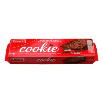 Biscoito Cookie Parati Chocolate 60g