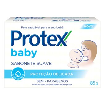 Sabonete em Barra Suave Protex Baby 85G