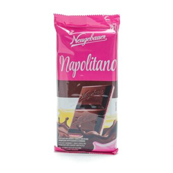 Chocolate Barra Napolitano Neugebauer Embalagem 70G