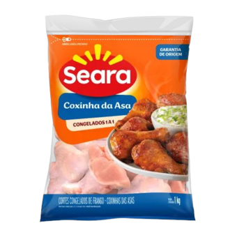 Coxinha da Asa Seara Embalagem Zip 1Kg