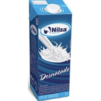 Leite Longa Vida Desnatado Nilza 1L