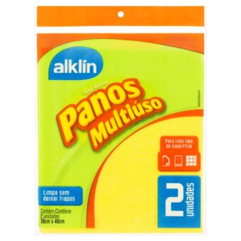Pano Multiuso Alklin 36X40cm Unidade 2Un