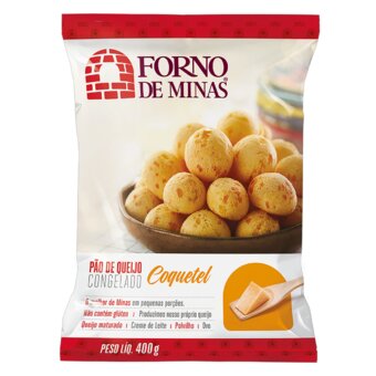 Pão De Queijo Forno De Minas Coquetel 400G