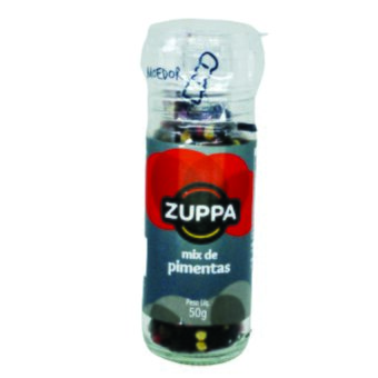 Tempero Mix Pimenta Com Moedor Zuppa 50G