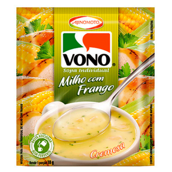 Sopa Vono Milho Com Frango 18G