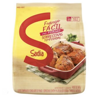 Sobrecoxa De Frango Sadia 800G