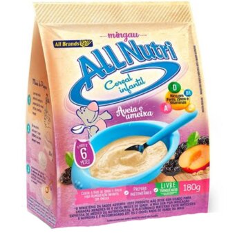 Mingau De Aveia E Ameixa AllNutri 180g