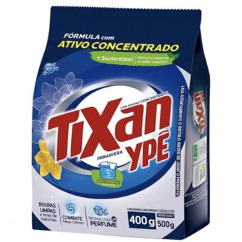 Lava Roupa Tixan Ypê Primavera Sachê 400g