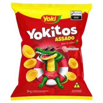 Salgadinho Yokitos Conchinha Presunto 54G
