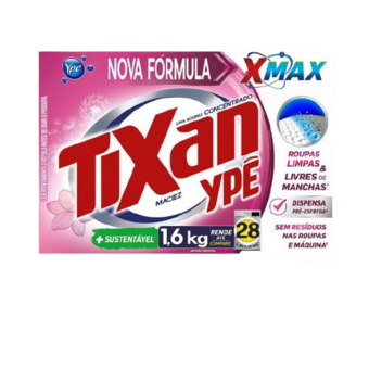Lava Roupa po Tixan Ype Caixa Maciez 1.6kg