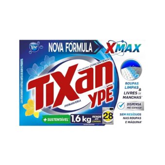 Lava Roupa Po Tixan Ype Caixa Primavera 1.6kg