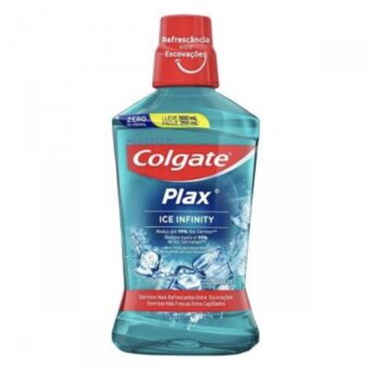 Enxaguante Bucal Colgate L500p Plax Ice Infinity 350ml