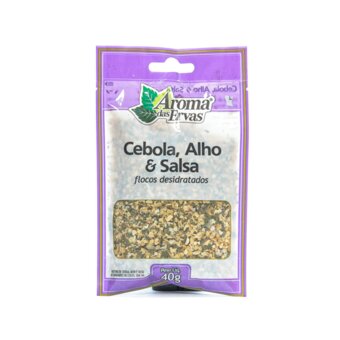 Tempero Pronto Aroma Das Ervas Cebola, Pimentão E Dill Embalagem 40G