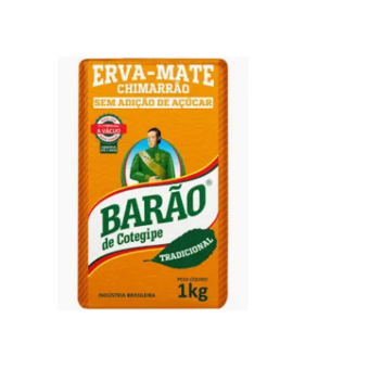 Erva Mate Barão Cotegipe Tradicional Vácuo 1Kg