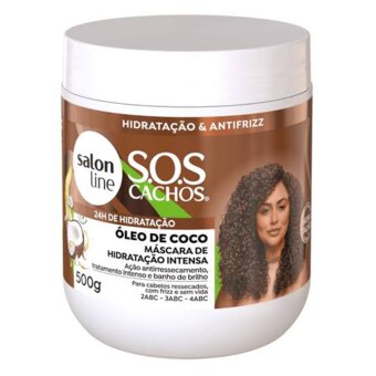 Creme Mascara Tratamento Salon Line Coco 500G