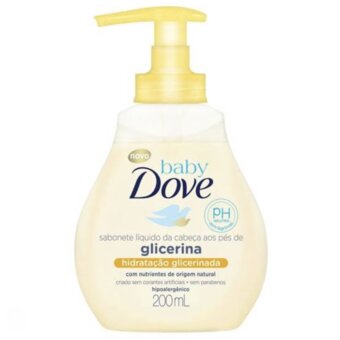 Sabonete Liquido Dove Baby Hidratacao glicerinado 200ML