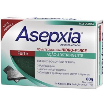 Sabonete Asepxia Formula Forte 80G