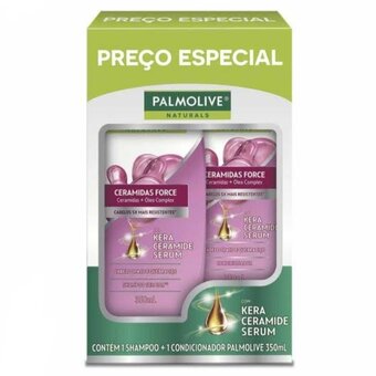 Shampoo+Condicionador Palmolive Naturals Ceramidas Force 350ML