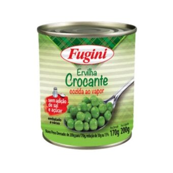 Ervilha Fugini A Vapor Lata 170G