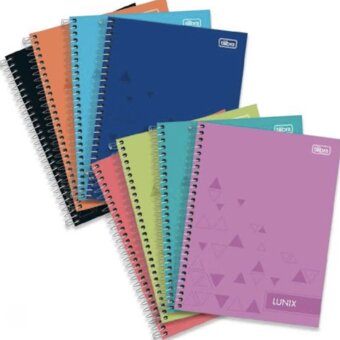 Caderno Espiral Tilibra Lunix 1/4 80F