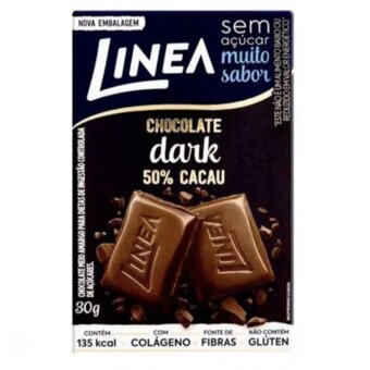 Chocolate Linea Zero Sem Gluten Dark 50% Cacau 30G