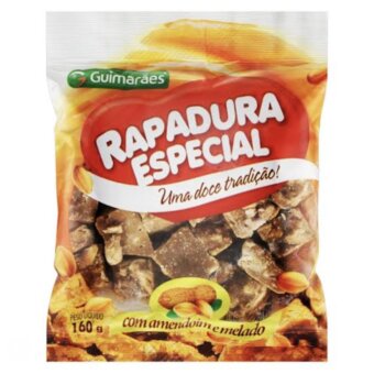 Rapadura Amendoim Guimaraes Cubos 160G