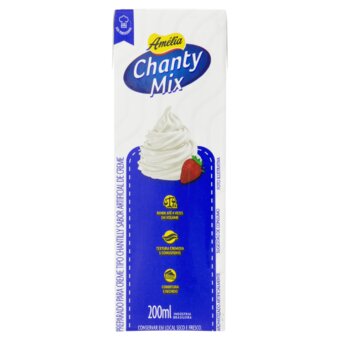 Creme Para Preparo De Chantilly Amelia 200Ml