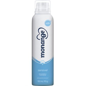 Desodorante Aerosol Monange Sem Perfume 90G