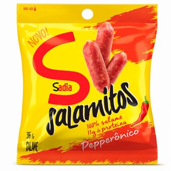 Salame Snack Sadia Pepperoni 36G
