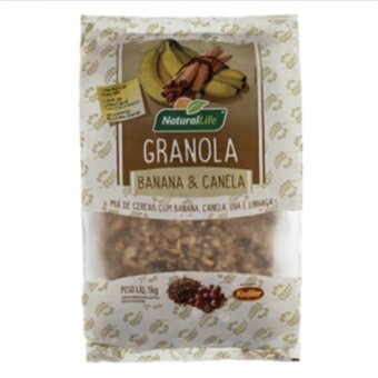Granola Banana & Canela Natural Life 1KG 