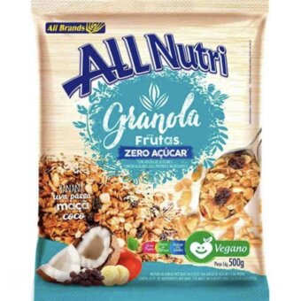 Granola Com Frutas All Nutri Zero 500G