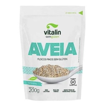 Aveia Flocos Finos Integral Vitalin 200G 