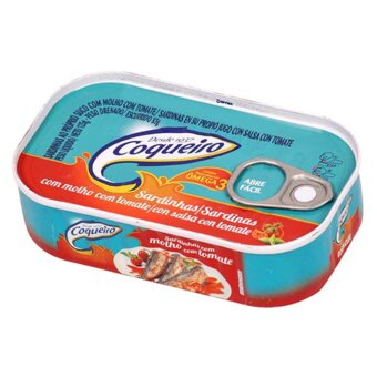 Sardinha Coqueiro Molho De Tomate 125G