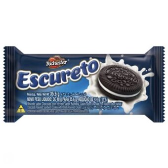 Biscoito Richester Escureto Recheado 35.6G 