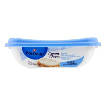 Cream Cheese Polenghi Light + Fibras E Cálcio Embalagem 150G