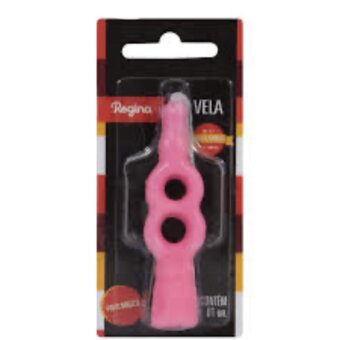 Vela Aniversario Regina Rosa N.8