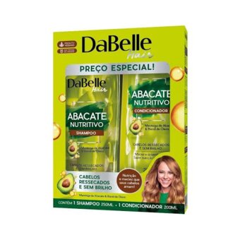 Shampoo + Condicionador Dabelle Abacate Nutri 450ML 